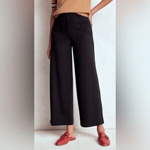 Boden NWT Wide-Leg Black Pants